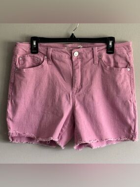 Seven7 Pink Denim Cutoff Women's Shorts Size 12